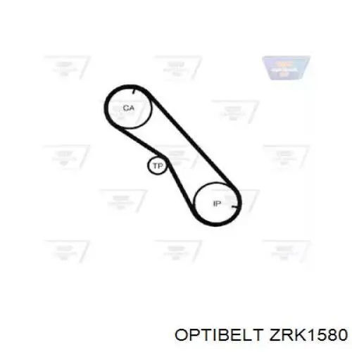 ZRK1580 Optibelt correa distribucion