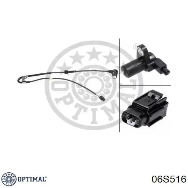 06-S516 Optimal sensor abs delantero izquierdo