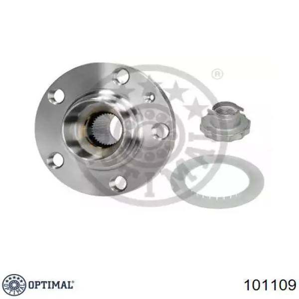 101109 Optimal cubo de rueda delantero