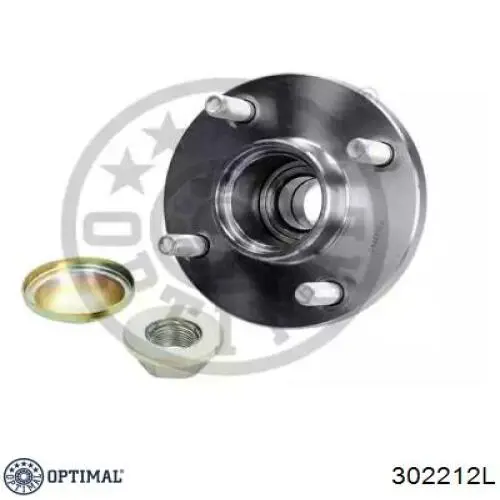 302212L Optimal cojinete de rueda trasero