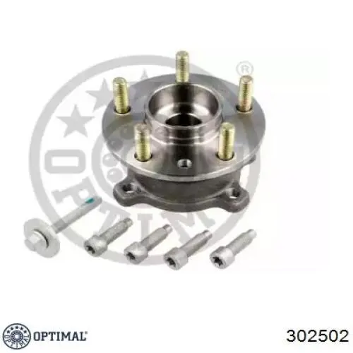 302502 Optimal cojinete de rueda trasero