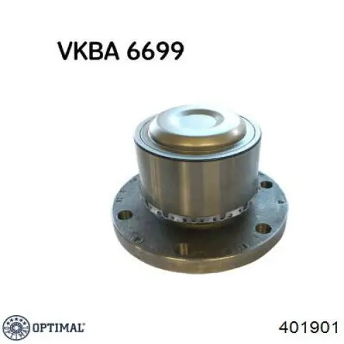 401901 Optimal cubo de rueda delantero