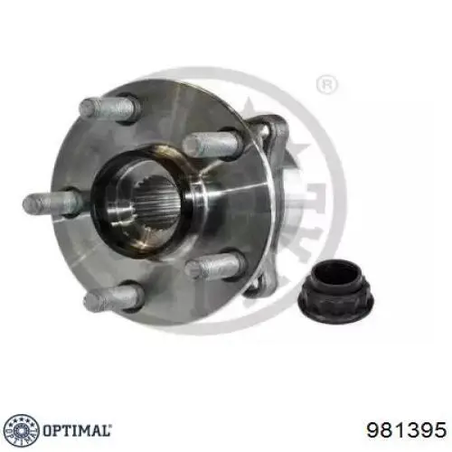 981395 Optimal cubo de rueda delantero