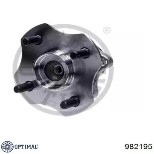 982195 Optimal cubo de rueda trasero