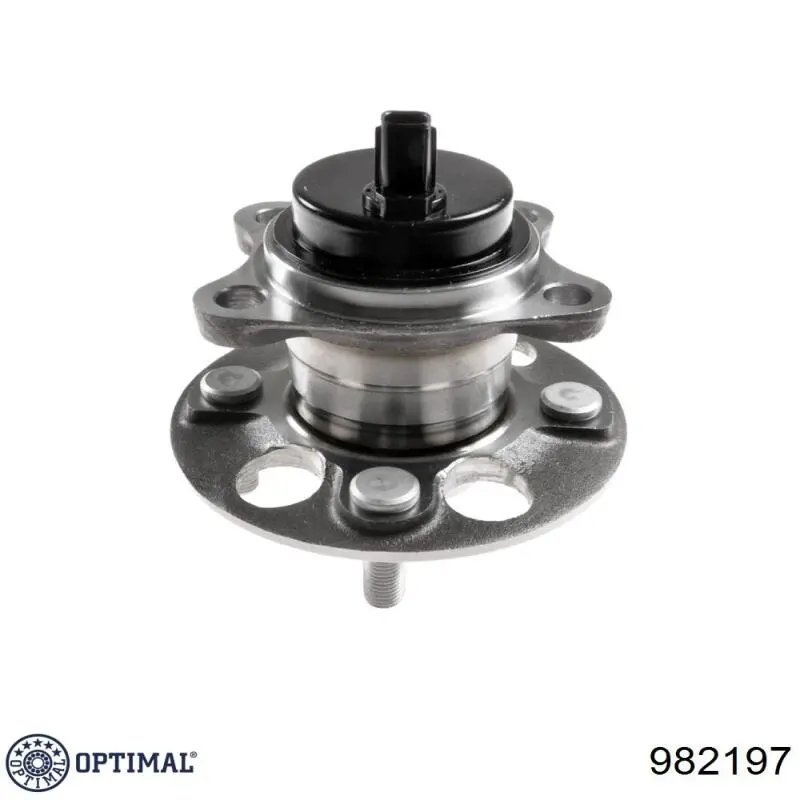 982197 Optimal cubo de rueda trasero