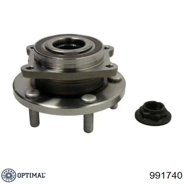 991740 Optimal cubo de rueda delantero