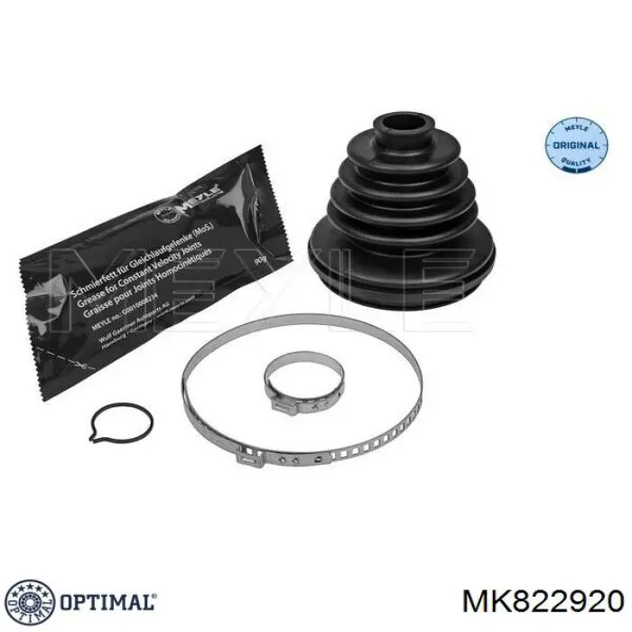 MK-822920 Optimal fuelle, árbol de transmisión delantero exterior