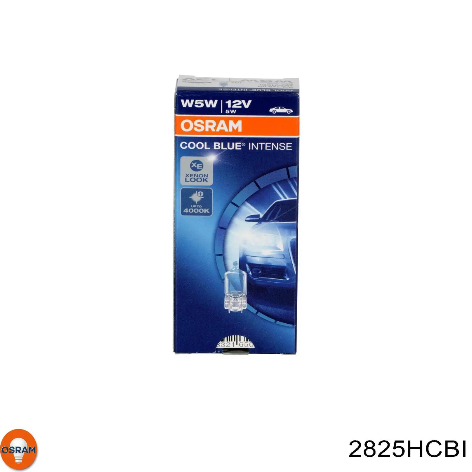 2825HCBI Osram lámpara, luz interior/cabina