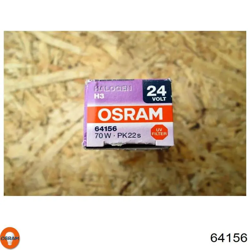 64156 Osram bombilla halógena