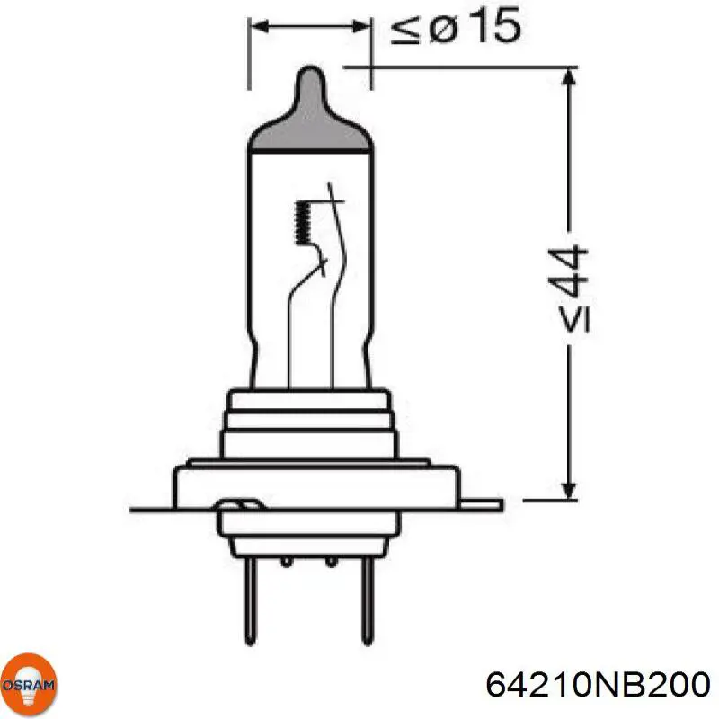 64210NB200 Osram 