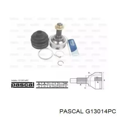 G13014PC Pascal junta homocinética exterior delantera