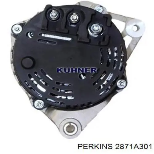 2871A301 Perkins alternador