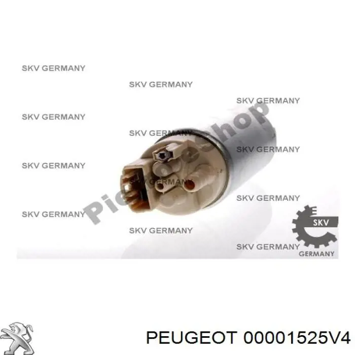 00001525V4 Peugeot/Citroen módulo alimentación de combustible