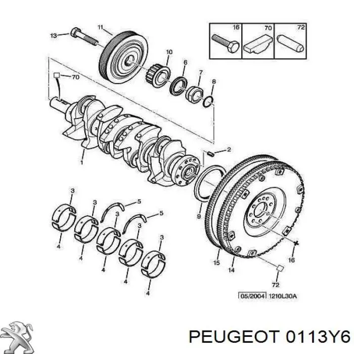 0113Y5 Peugeot/Citroen 