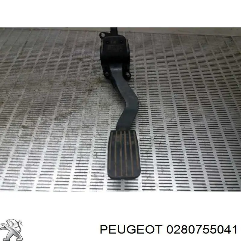 0280755041 Peugeot/Citroen pedal de acelerador