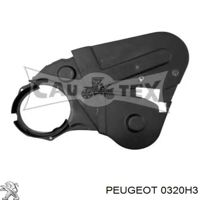  Tapa de correa de distribución superior para Peugeot 305 2 