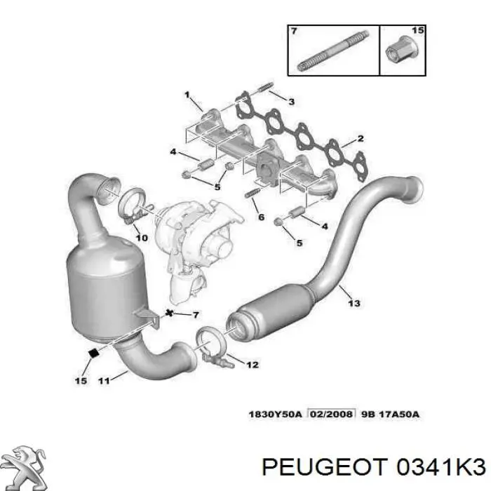 0341K3 Peugeot/Citroen 