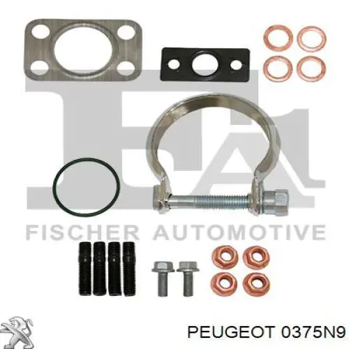 0375N9 Peugeot/Citroen turbocompresor