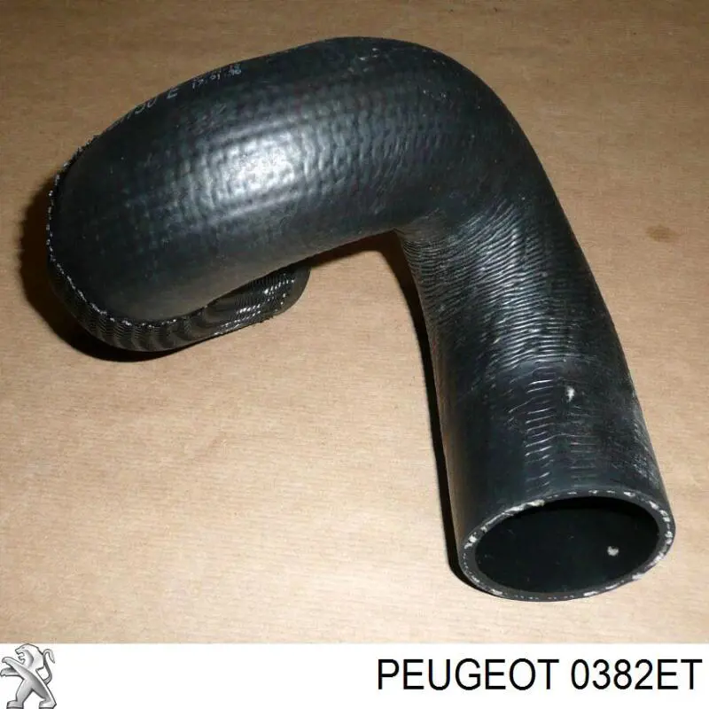 0382ET Peugeot/Citroen tubo flexible de aire de sobrealimentación superior