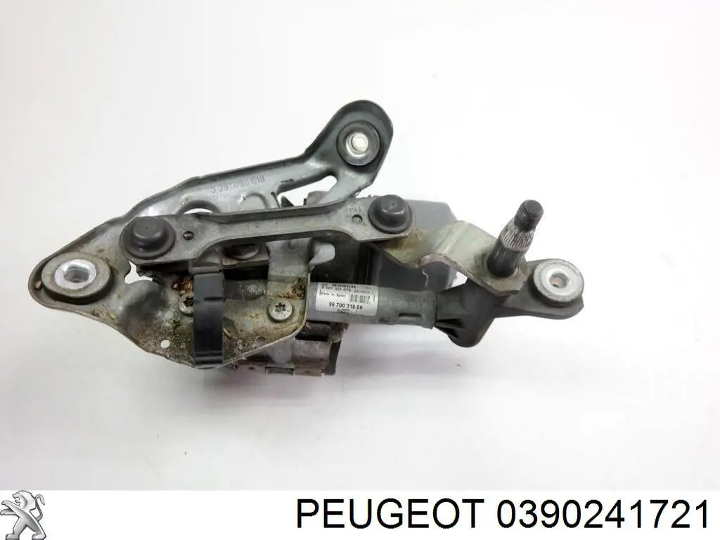  Motor del limpiaparabrisas del parabrisas para Peugeot 407 6D