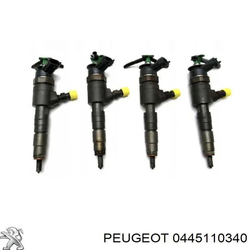 0445110340 Peugeot/Citroen inyector de combustible