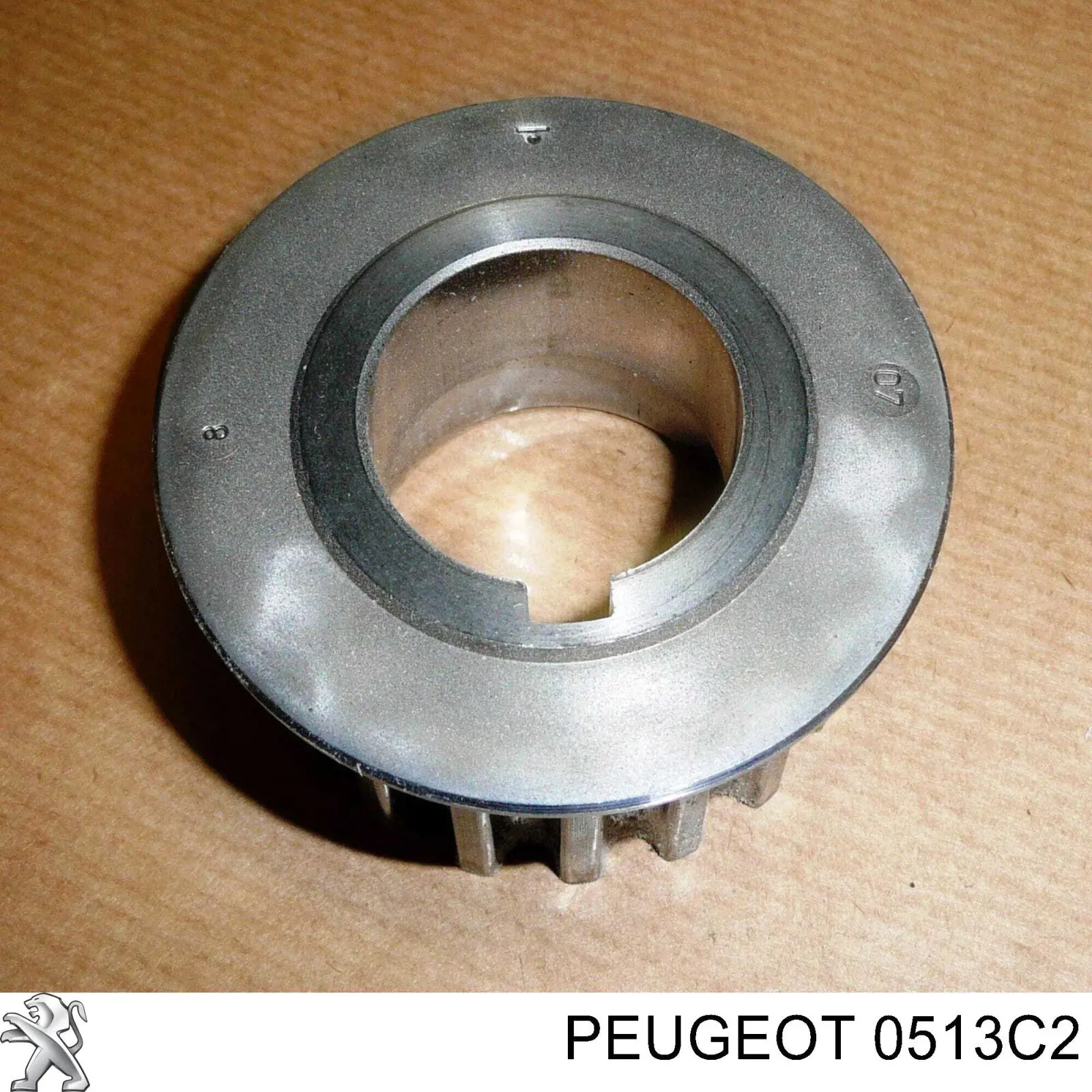 0513C2 Peugeot/Citroen rueda dentada, cigüeñal