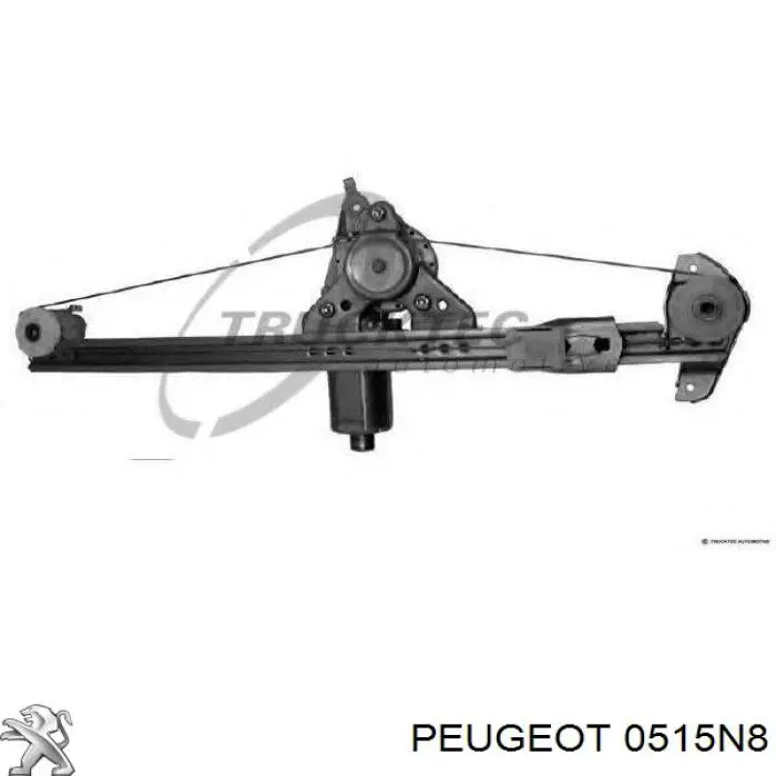 0515N8 Peugeot/Citroen polea, cigüeñal