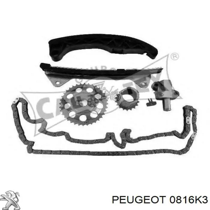 0816K3 Peugeot/Citroen cadena de distribución