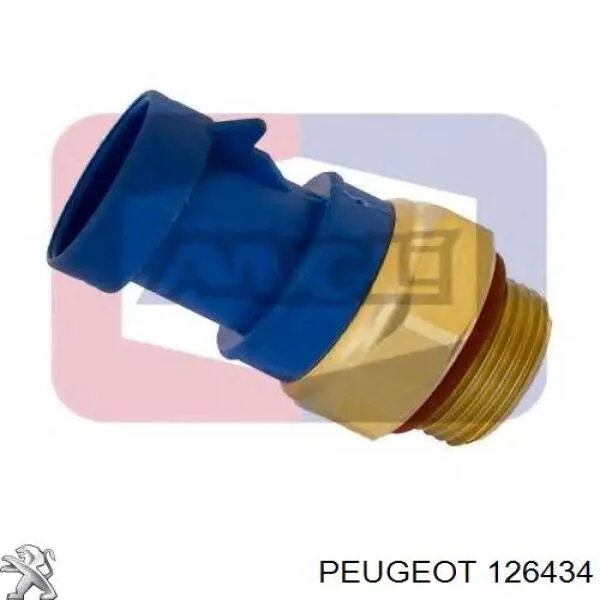 126434 Peugeot/Citroen sensor, temperatura del refrigerante (encendido el ventilador del radiador)