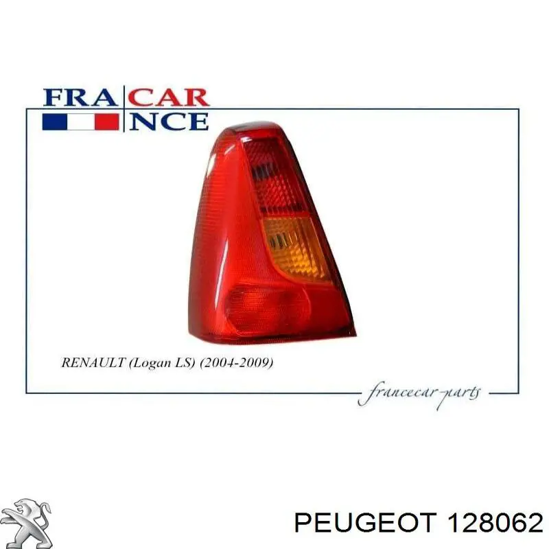 128062 Peugeot/Citroen correa trapezoidal