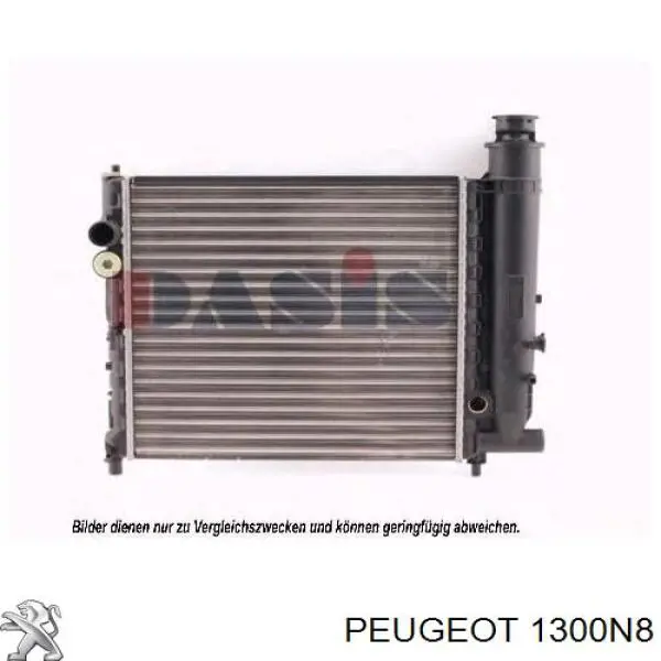  Radiador refrigeración del motor para Peugeot 309 1 