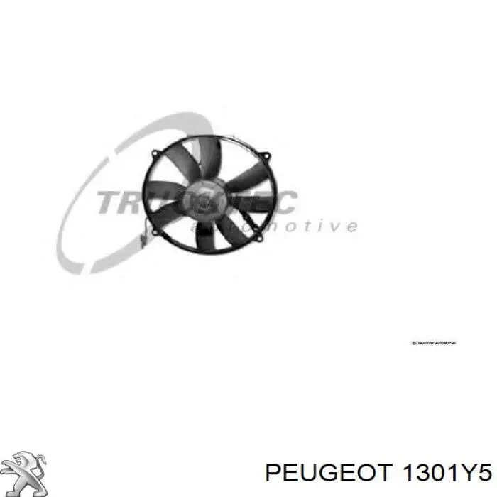 1301Y5 Peugeot/Citroen radiador refrigeración del motor