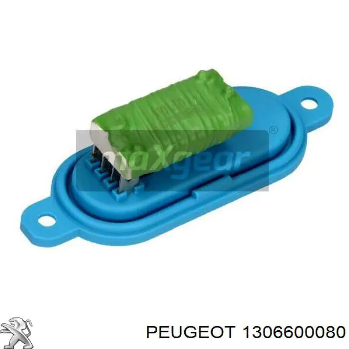 1306600080 Peugeot/Citroen resitencia, ventilador habitáculo