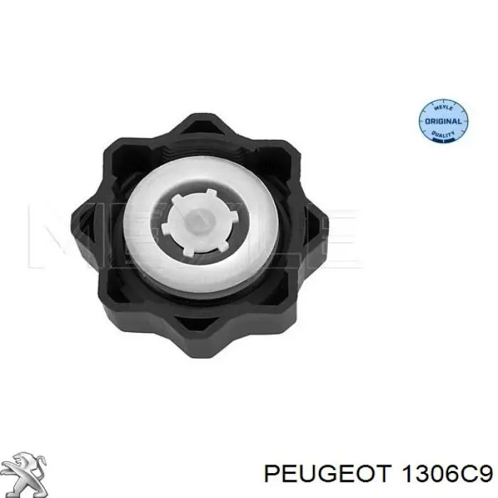 1306C9 Peugeot/Citroen tapón de expansión de refrigerante/anticongelante