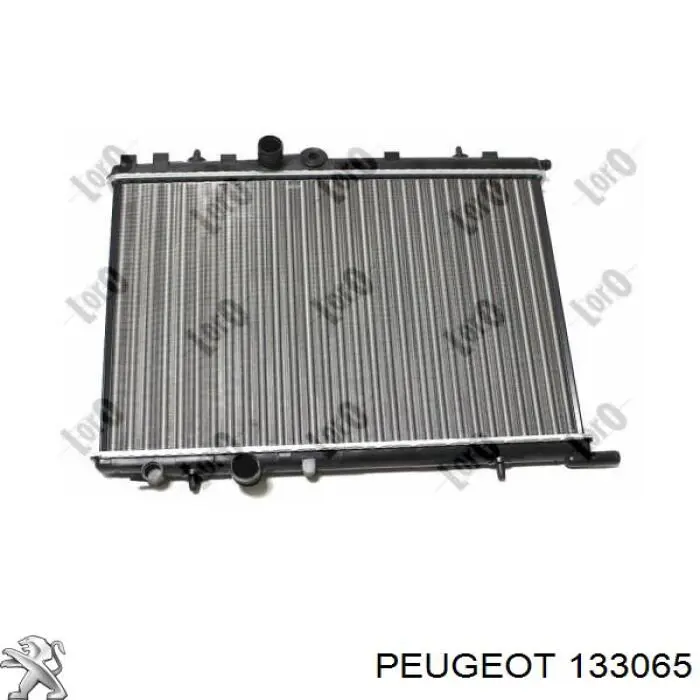 133065 Peugeot/Citroen radiador refrigeración del motor