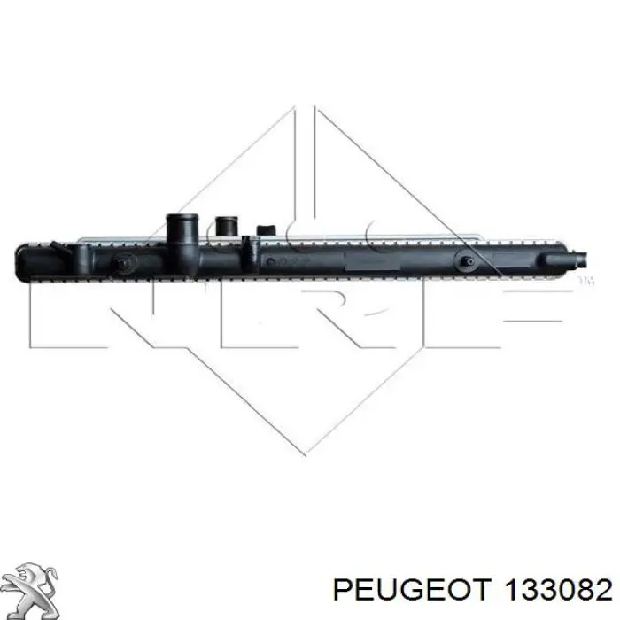 133082 Peugeot/Citroen radiador refrigeración del motor