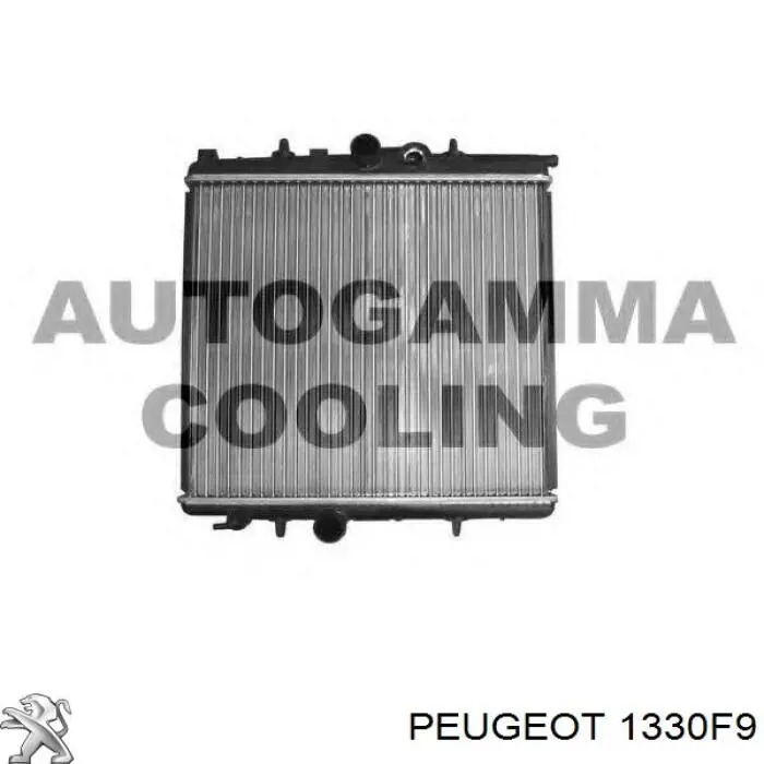 1330F9 Peugeot/Citroen radiador refrigeración del motor