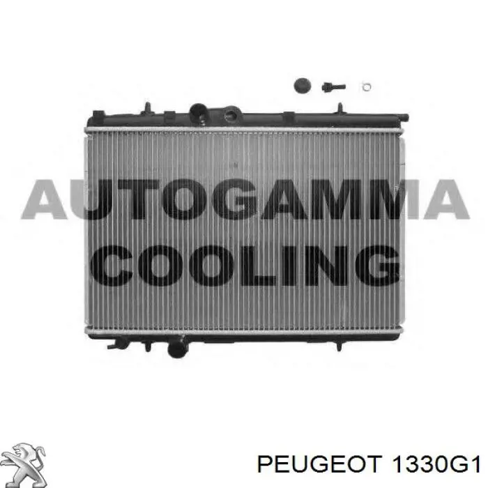 1330G1 Peugeot/Citroen radiador refrigeración del motor