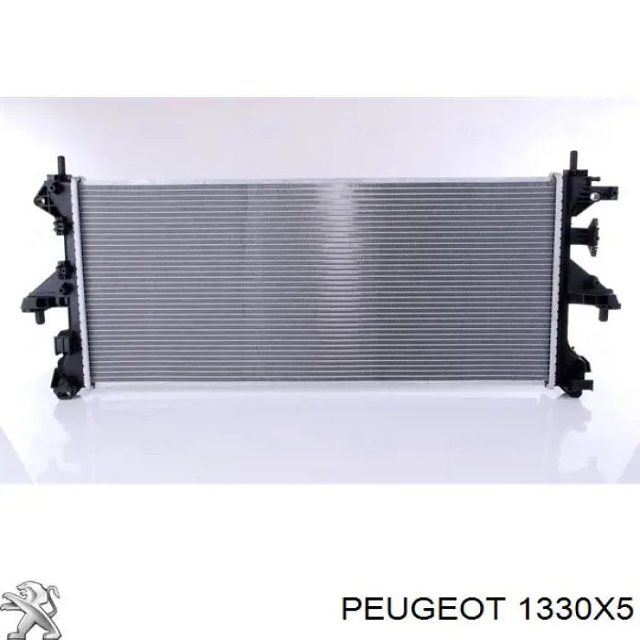 1330X5 Peugeot/Citroen radiador refrigeración del motor