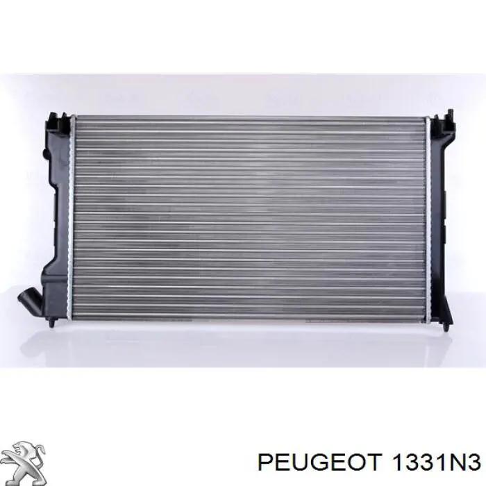 1331N3 Peugeot/Citroen radiador refrigeración del motor