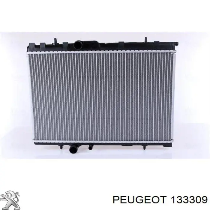 133309 Peugeot/Citroen radiador refrigeración del motor