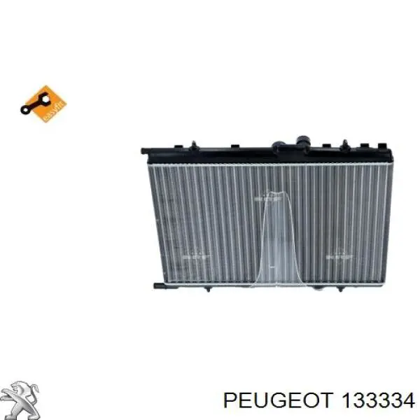 133334 Peugeot/Citroen radiador refrigeración del motor