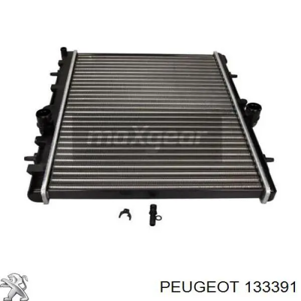 133391 Peugeot/Citroen radiador refrigeración del motor