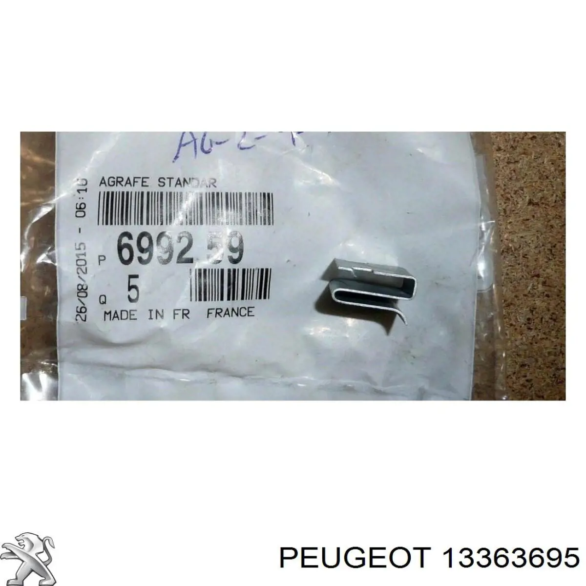 13363695 Peugeot/Citroen caperuza protectora/fuelle, amortiguador delantero