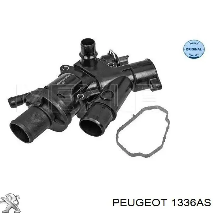 1336AS Peugeot/Citroen termostato, refrigerante