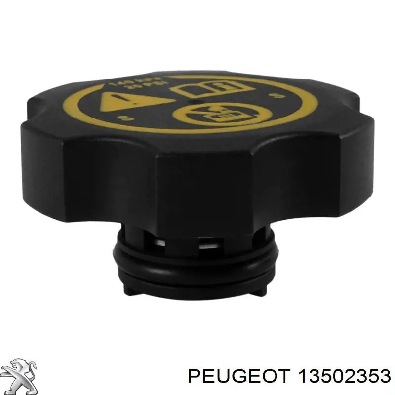 13502353 Peugeot/Citroen tapón de expansión de refrigerante/anticongelante