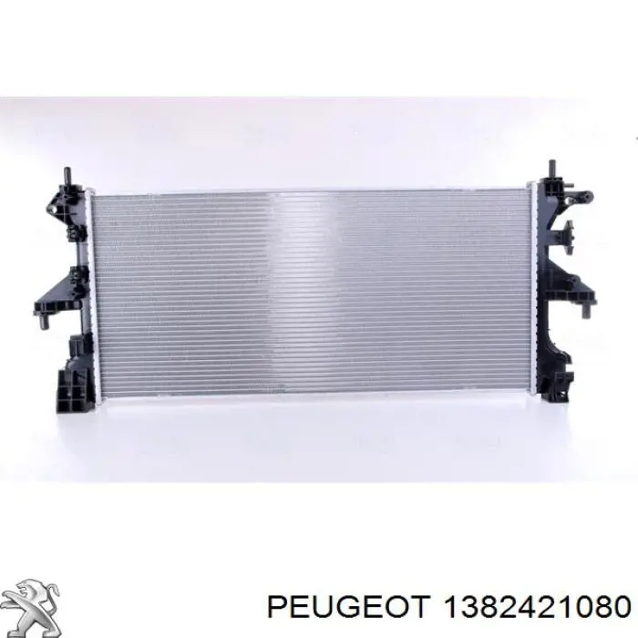 1382421080 Peugeot/Citroen radiador refrigeración del motor