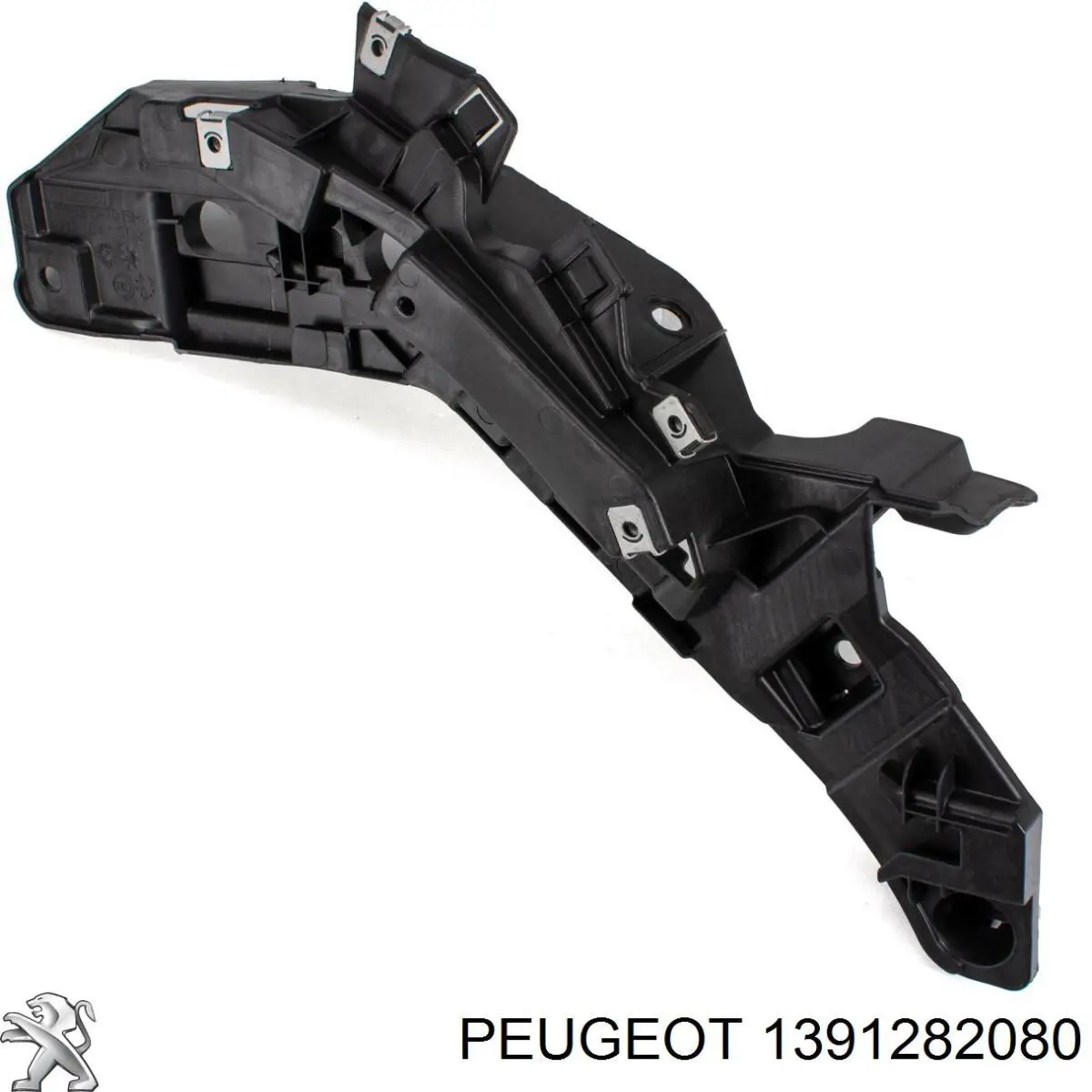 1391282080 Peugeot/Citroen soporte deparachoques delantero derecho