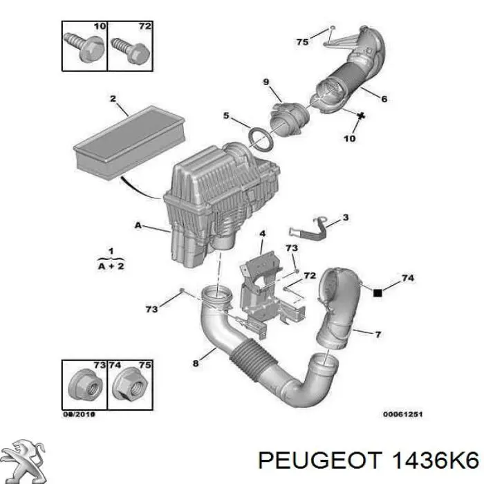 1436K6 Peugeot/Citroen 