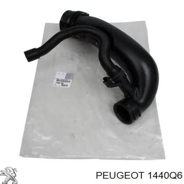 1440Q6 Peugeot/Citroen tubo flexible de aire de sobrealimentación, a turbina